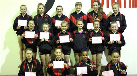 Ever Impressive Spalding Gymnastics Academy Girls Grab Medals Galore
