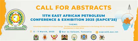 Call For Abstracts Th East African Petroleum Conference And