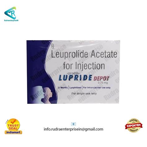 Leuprolide Acetate Lupride Depot Injection 1125 Mg At Rs 3550vial In Surat