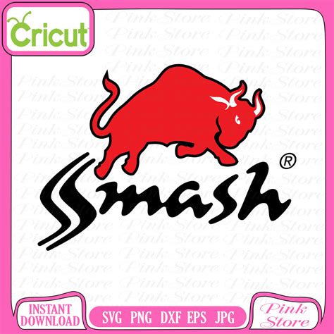 SMASH Vector Logo Svg, SMASH Svg, Svg Files, Cricut, Craft S - Inspire ...