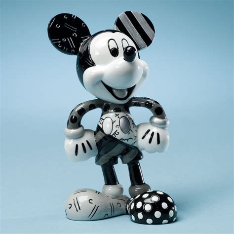 Britto Disney Complete Set Of 6 Mini Mickey Figurines Artreco