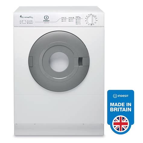 Indesit 4kg Front Vented Tumble Dryer - White NIS41V | Appliances Direct