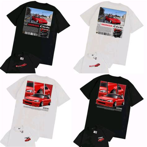 Jual Kaos Hot Wheels Kaos Jdm Honda Civic Eg Ek Estilo Ferio Estilo Hitam M Jakarta Utara