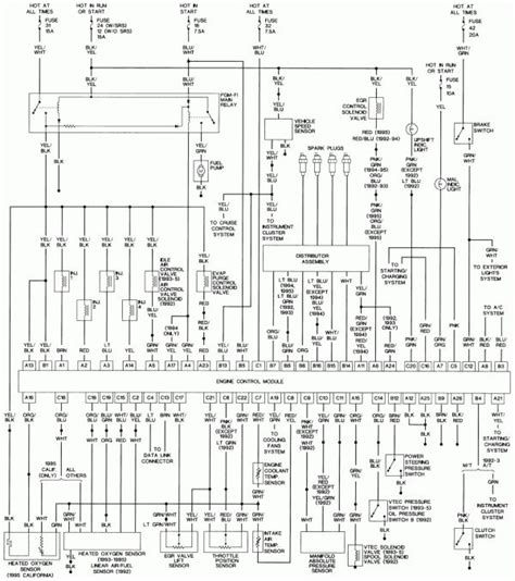 Civic 4 Wire O2 Sensor Wiring Diagram Honda The Complete Gui