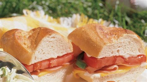 Hot Ham And Cheese Subs Recipe From