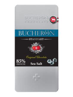 BUCHERON Черен шоколад 85% с морска сол 100 гр, Продуктови Категории ...
