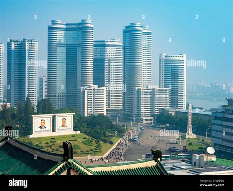 pyingyang modern architecture  res stock photography  images alamy