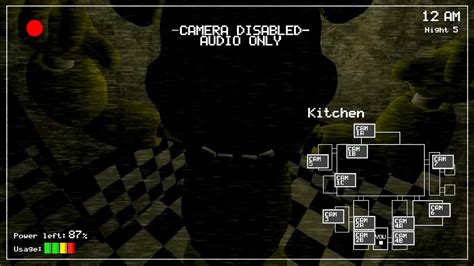 First Footage Of The Kitchen Camera In Five Nights At Freddys Five