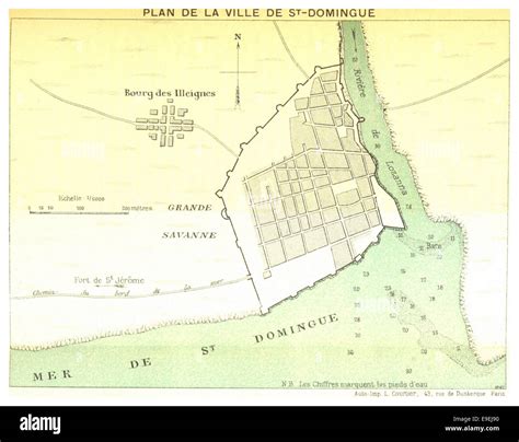 Saint domingue map hi-res stock photography and images - Alamy