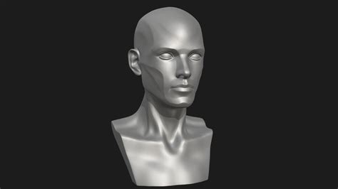 Binaural Head Design A 3d Model By C J Goldman [e5200e0] Sketchfab