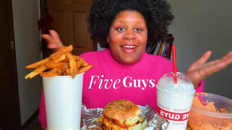 Five Guys Mukbang Youtube