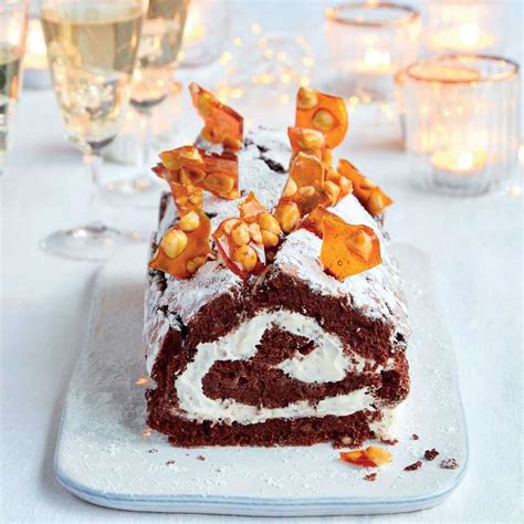 Mary Berry Chocolate Roulade Christmas Dessert Recipe