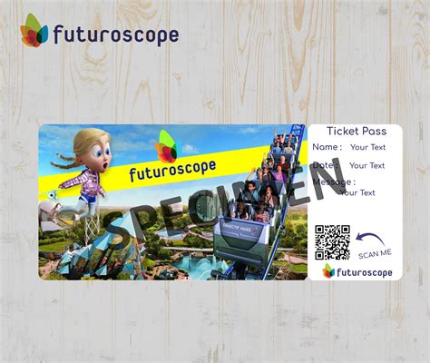 Ticket Futuroscope Etsy France