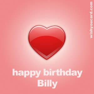 Happy Birthday Billy Free e-Cards