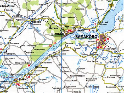 тхрес: электронная карта города балаково