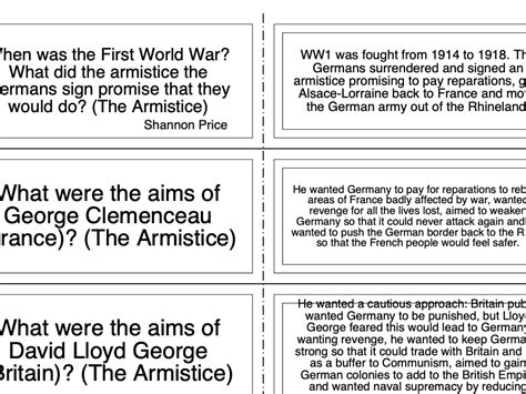 AQA GCSE HISTORY CONFLICT AND TENSION INTERWAR YEARS FLASHCARDS