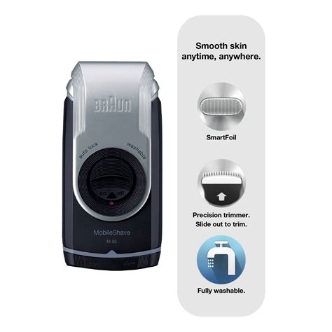 Braun M90 Battery Operated Shaver - Ansons