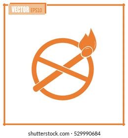 No Naked Flame Warning Sign Vector Stock Vector Royalty Free Shutterstock