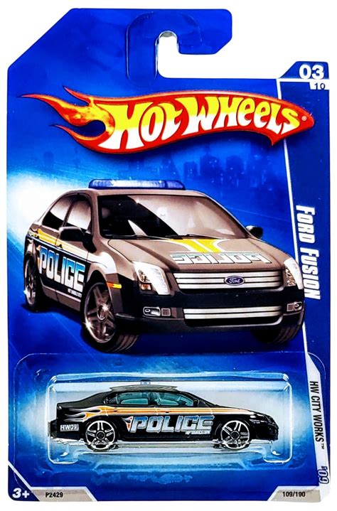 Hot Wheels 2009 Collector 109190 Hw City Works 310 Ford Fusi