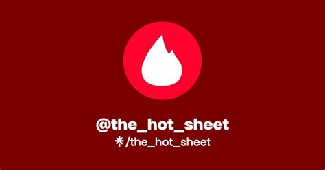 The Hot Sheet Instagram Facebook Linktree