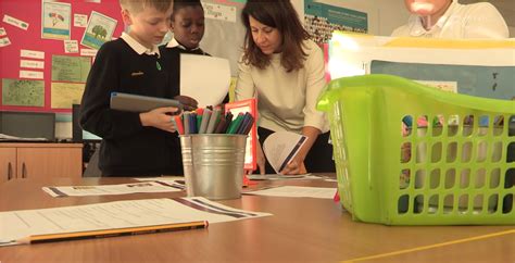 Premier League Primary Stars Liz Kendall Leicester West Mp Visits