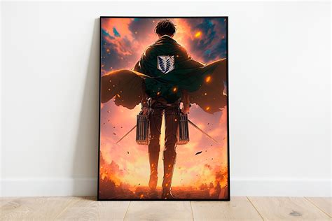 Attack On Titan Posters Set Of 5 Shingeki No Kyojin Anime Poster