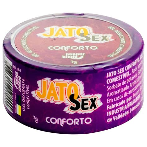 Gel Comestível Jato Sex Conforto 7g Pepper Blend Distribuidora Hot Flowers