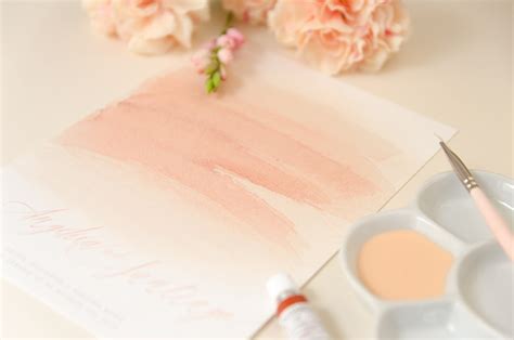 Invitaci N De Boda Pincel Nude Env O Gratis