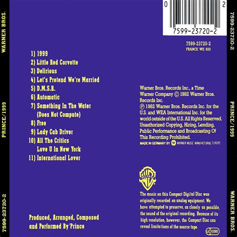 Prince 1999 1982