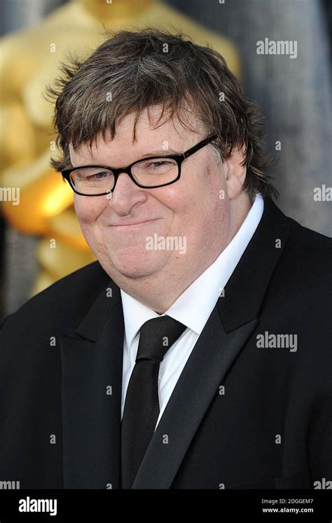 Michael Moore arriving for the 84th Academy Awards at the Kodak Theatre ...