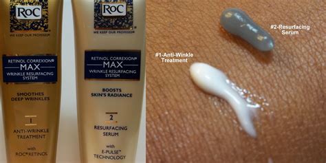 review roc retinol correxion max products shades  beauty