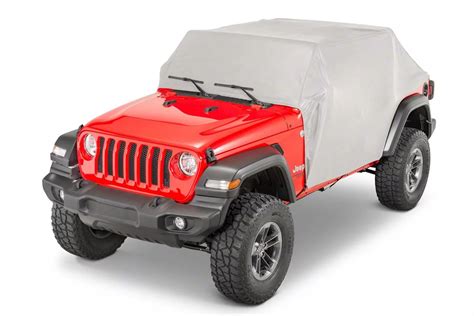 MasterTop Jeep Wrangler Five Layer Weatherproof Full Door Cab Cover For