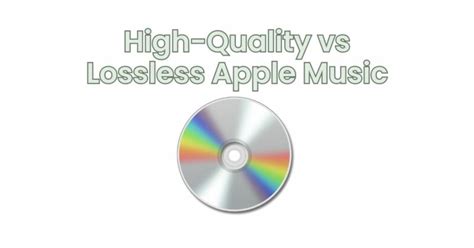 High-Quality vs Lossless Apple Music - All For Turntables