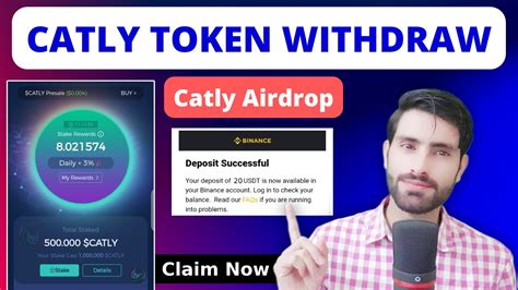 Live Catly Token Withdraw Catly Token Exchange Process New Instant