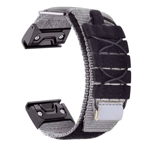 ⌚Купить Ремешок для часов Nylon Pro for Garmin Grey 22 мм всего за 720 ...