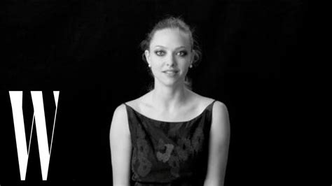 Amanda Seyfried On Sex With Justin Timberlake And Kissing Megan Fox Screen Tests W Magazine