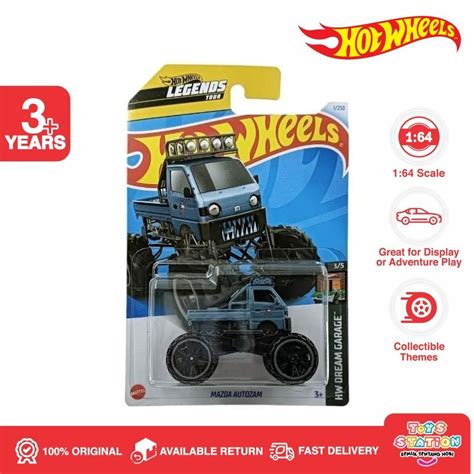 Hot Wheels Mazda Autozam Azul Lote G Toyzstatioon Shopee M Xico