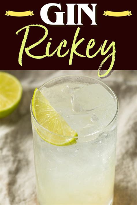 Gin Rickey (Classic Cocktail Recipe) - Insanely Good