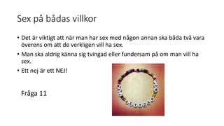 Sex Och Samlevnad Del 2 Sex PPT