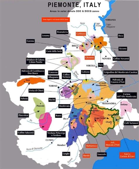 Revista Eno Estilo Mapas Do Vinho Piemonte It Lia