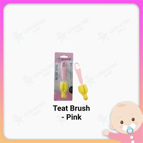 SIMBA Rotary Bottle Sponge Brush Set Teat Brush Berus Cuci Botol Baby