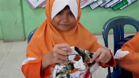 Membuat Kolase Dari Kain Perca 🙏👍 Youtube
