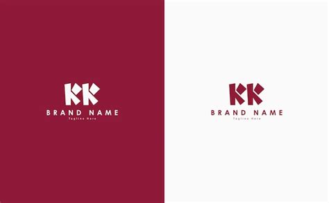 premium vector kk letters vector logo design