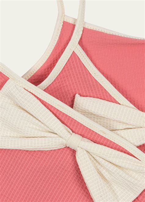 Konges Slojd Girl S Bowie Ribbed Bikini Size Bergdorf Goodman