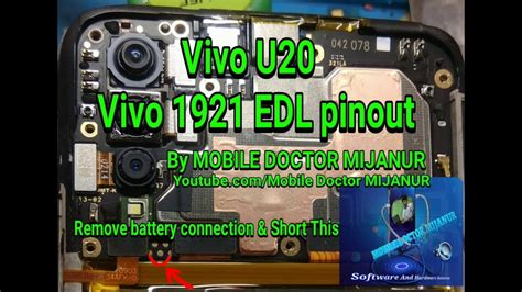 Vivo U20 | Vivo 1921| EDL pinout | Test point | - YouTube