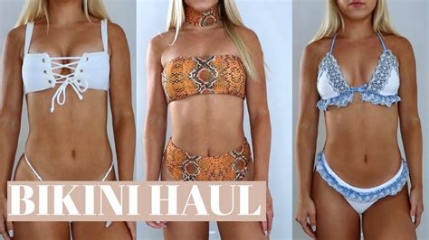 ZAFUL BIKINI HAUL Try On YouTube
