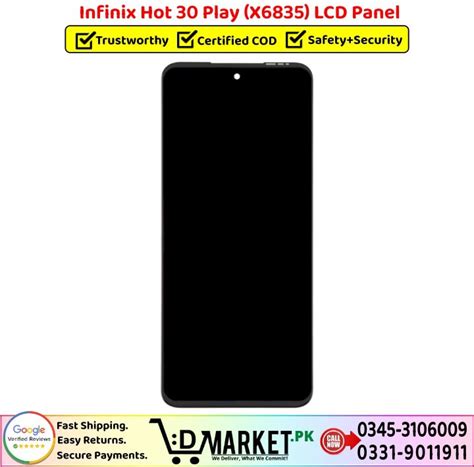 Infinix Hot Play X LCD Panel Unit Combo Exclusive