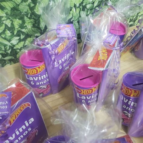 Lembrancinha Kit Hot Wheels Personalizado Elo7