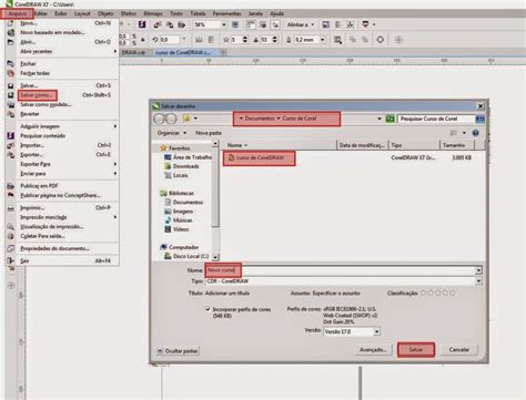 Como Usar CorelDRAW COMO ABRIR IMPORTAR SALVAR E EXPORTAR ARQUIVO