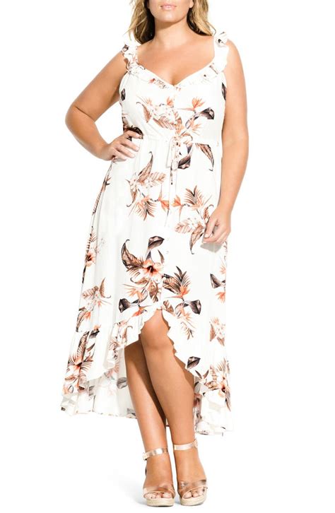 City Chic Seville Maxi Sundress Plus Size Nordstrom